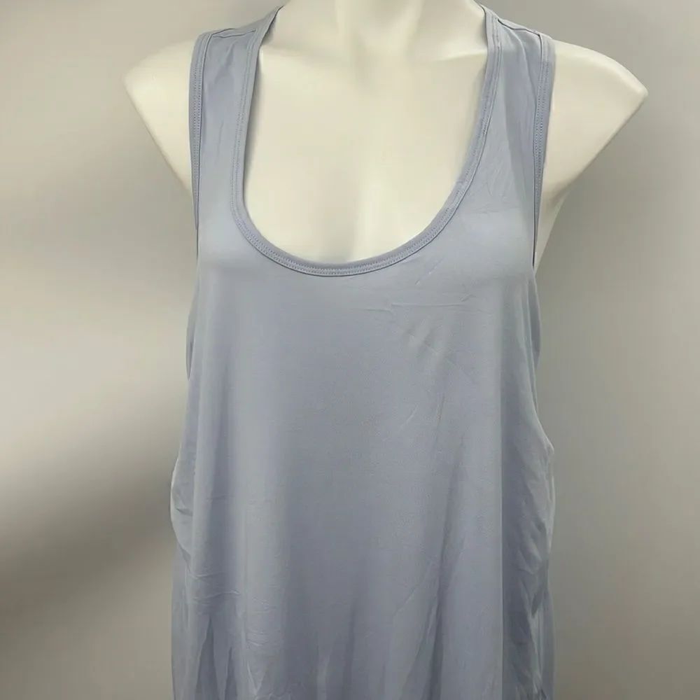 Fabletics Joyce side twist pastel blue open sides tank